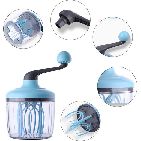 Mini batteur à œufs automatique portatif, baratte à crème et ustensile de pâtisserie pour usage domestique (1/4)