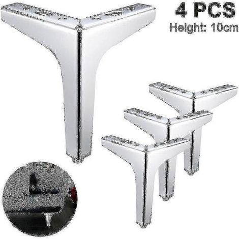 Pieds de canapé métalliques de rechange pour vos projets de meubles à faire soi-même. Conviennent à divers projets de meubles DIY. (1/5)