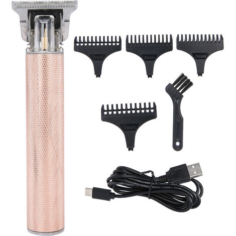 Tondeuse à cheveux rechargeable, tête de coupe en acier au carbone, coupe-cheveux électrique pour usage domestique (1/5)