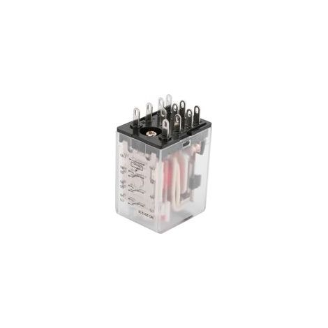 Relais électromagnétique intermédiaire miniature 11 broches 5 A 220 V CA