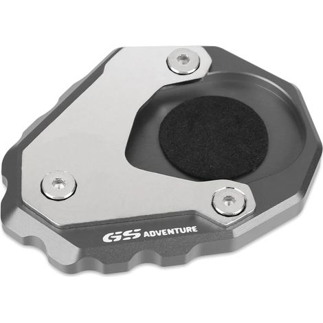 (GRIS GSADVENTURE) Compatible avec BMW R 1250 GS Adventure R1250GS Adventure Rallye 2018-2023 2022 2021 Béquille latérale Extension de béquille Maxpower (1/4)