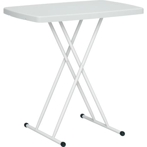 Table pliante jardin HDPE, hauteur réglable 6, solution pratique (1/5)