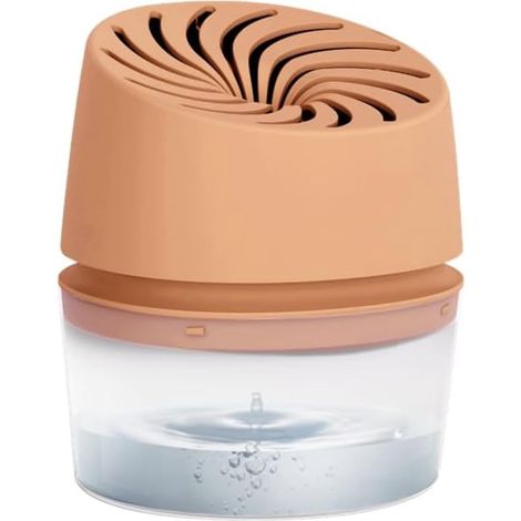 Absorbeur d'humidité Aero 360° Compact pêche Colour Collection, 1 déshumidificateur et 1 onglet de charge 450 g, absorbant l'humidité pour la circulation de l'air, déshumidificateur maison (1/5)
