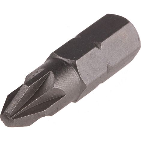 Embout de vissage RS PRO Pozidriv, PZ2, Acier chrome vanadium ( Prix pour 1 )