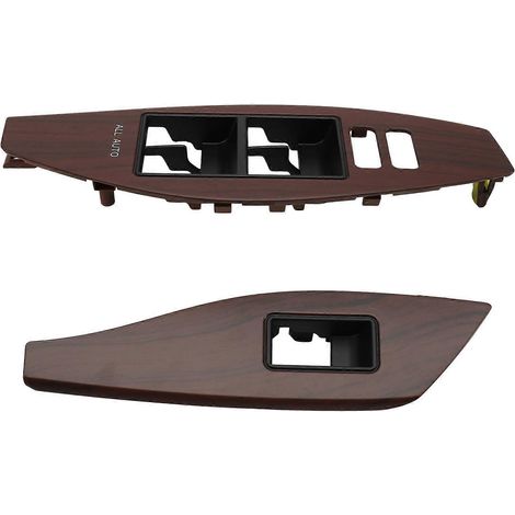 1 paire de panneaux supérieurs d'accoudoir de porte avant 74231-20310-C0 7423220360C0 pour Toyota Premio Allion 07-21 Cache-interrupteur de vitre conduite à droite (1/5)