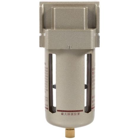 Filtro de aire comprimido de 1/2", separador de humedad para compresor, trampa, filtro de aire, accesorios, extracción de impurezas del compresor, protección, equipo de aire comprimido 170 70 68 m (1/5)