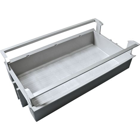 NINKA Ablage VS TAL Larder KB 300 mm mit Reling Alugrau