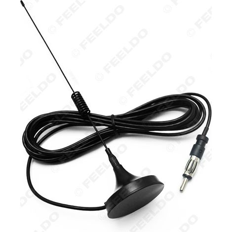 Antenne radio magnétique pour voiture, antenne universelle AM/FM pour autoradio