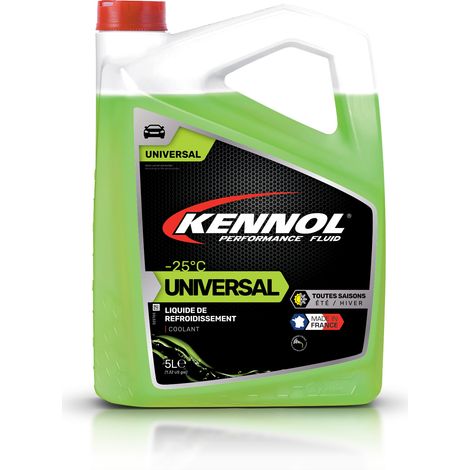 KENNOL Liquide de refroidissement -25°C UNIVERSAL, bidon 5 litres (1/2)