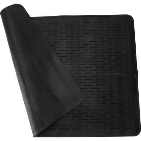 Protège-plaque cuisinière électrique antidérapant silicone tapis protection vitrocéramique séchage vaisselle cuisine (1/5)