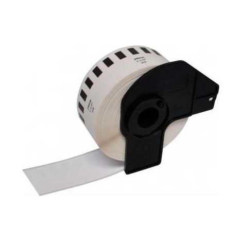 GENERICA BROTHER DK11219 - Etiquetas Genericas Precortadas Circulares - 12 mm de Diametro - 1200 Uni