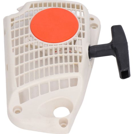 Kit lanceur de démarrage pour tronçonneuse STIHL MS192, 192T, 193, 193T – assemblage de tirage, démarreur à corde, disque de lancement (1/5)