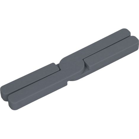 Sous-plat en silicone épais pliable anti-dérapant résistant à la chaleur pour cuisine espace réduit gris foncé (1/5)