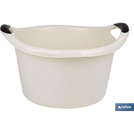 Runde Schüssel in Beige (15 l) COFAN 41003268