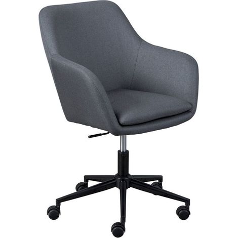 Fauteuil Pivotant Design "Vocult" 92cm Gris (1/5)