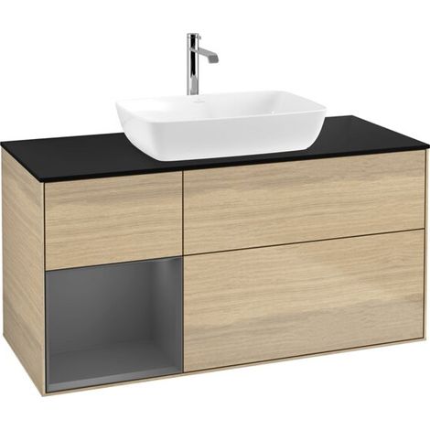 Villeroy & Boch F822GKPC Meuble sous-lavabo Finion F82 (1/2)