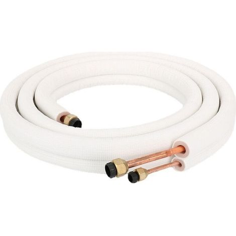 3MèTre Climatiseur Paire Bobine Tube 1/4 Pouces 3/8 Pouces Isolé Cuivre Ligne Ensemble Climatiseur PièCes RéFrigéRant Tube (1/4)