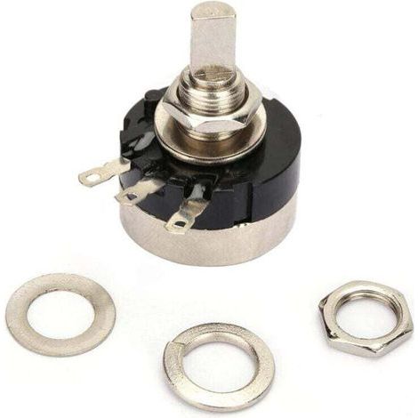 RV24YN20F Potentiomètre 5K B502, 2W Potentiomètre 5K Résistance de Potentiomètre à Cercle Unique, B502 Potentiomètre à Film de Carbone à Cercle Unique Haute Précision A-NANOTEH (1/4)