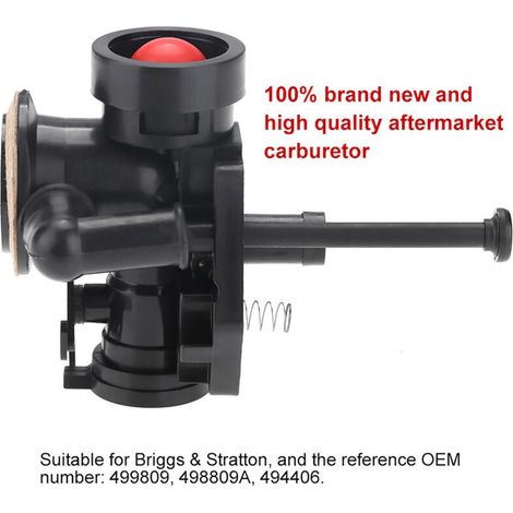 Carburador adecuado para Briggs & Stratton 499809 498809A 494406-Crezuo (1/5)