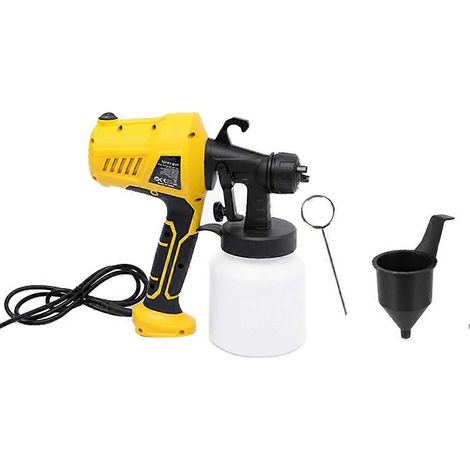 Pistolet à peinture électrique 800 ml, pistolet à peinture domestique 500 W, contrôle du débit, outils de peinture aérographe. (1/5)