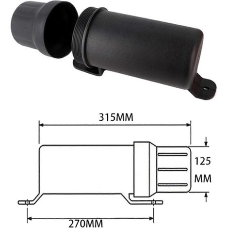 Boîte à outils universelle étanche pour moto tout-terrain, gants imperméables, étui de rangement, porte-bouchons (1/5)