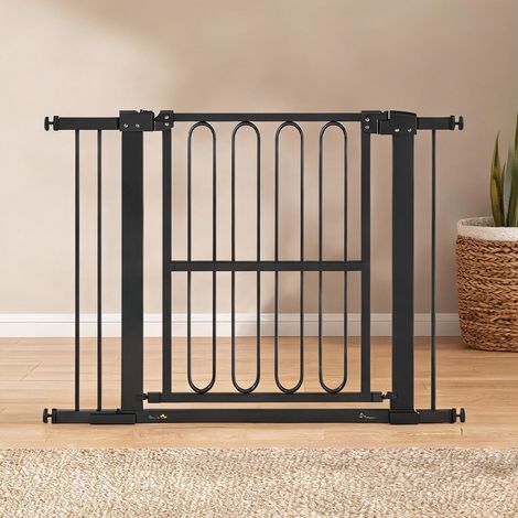 Barrière pour animaux en acier plastique 104 x 5 x 76 cm (1/5)