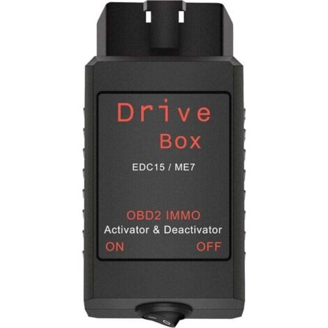 Desactivador de inmovilizador OBD2 Drive Box EDC15/ME7 Activador OBD2 Desactivador de inmovilizador Drive Box Activador Accesorios para automóviles