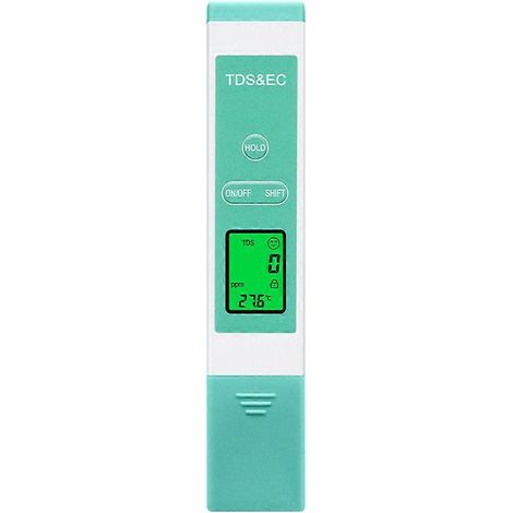 Testeur portable de qualité de l'eau A13, compteur EC TDS/température pour eau potable, stylo de test numérique haute précision ( ) (1/5)
