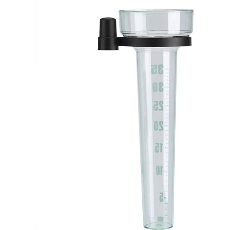 Tube de jauge d'eau de pluie, capteur de précipitations en plastique de 35 mm pour jardin et cour extérieure (1/5)