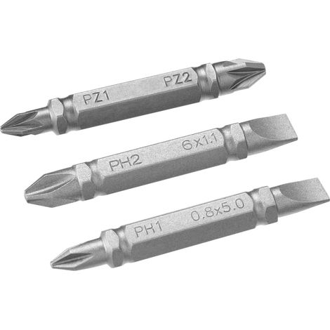 Puntas para atornillar doble función x3 48mm Stanley STA61381-XJ