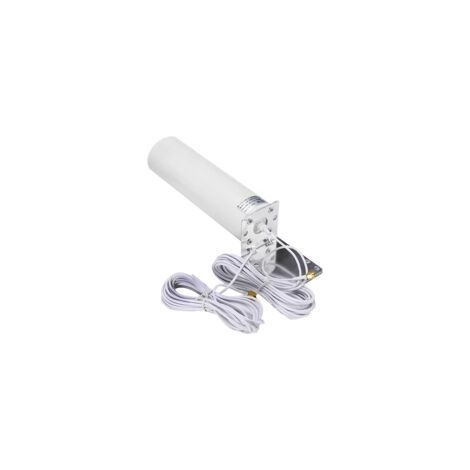 Crea – Antenne externe 4G LTE double SMA mâle – Gain 10-12 dBi – Fréquence 698-2700 MHz – Câble 5 m pour routeur et modem extérieur (1/5)