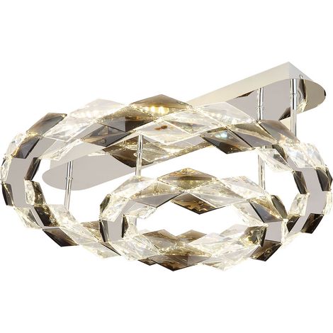Globo - plafón - Karilion - cromo - metal - Ø 55cm - LED -