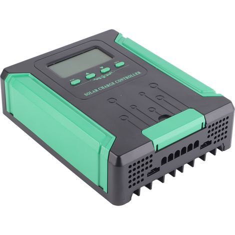 MPPT-Solarladeregler mit LCD-Display, hocheffizienter Laderegler für Photovoltaikmodule, 12 V, 24 V, 36 V, 48 V, 50 A (1/5)