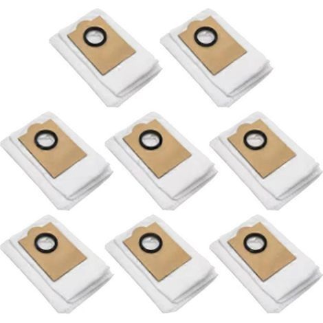 Lot de 8 sacs à poussière de 3,2 L pour aspirateur Lefant M3 / M3 MAX / M3L - Pièces de rechange (1/5)