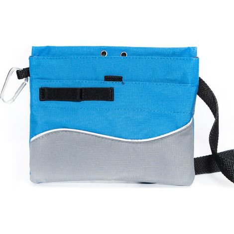 Sac à friandises pour chien avec porte-sacs à déjections canines et bandoulière (2 options : bandoulière, ceinture et clip).-AquaForge