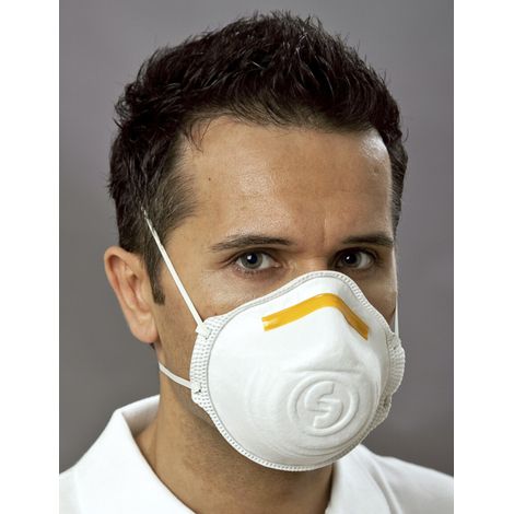 Ekastu Safety Atemschutzmaske Mandil, FFP 1, weiß (1/2)