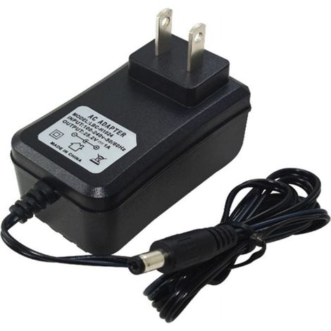 Adaptateur D Alimentation - 25.2 V - Pour Outils Electriques Serie 6 - 21.6 V 22.2 V 24 V - 1 A - Noir - 1 Piece (1/5)