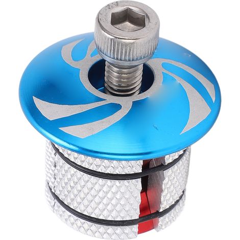 CANSUCC Tige de Fourche Avant pour Vélo, Tige de Suspension Fourche, Tige de Fourche de Remplacement Bleue (1/5)