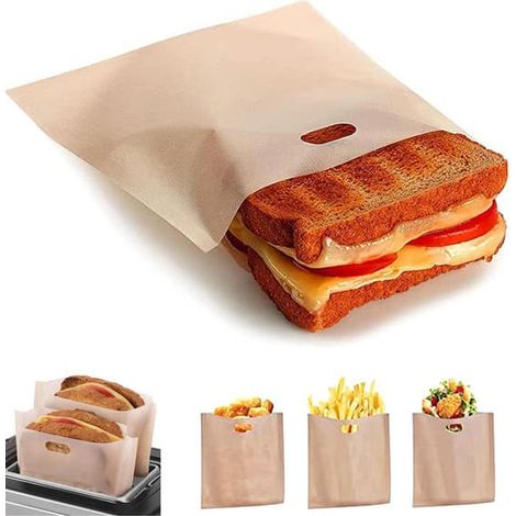 Toastbag / Sachet à toasts - Pour faire griller des sandwichs au grille-pain (paquet de 30) (1/5)