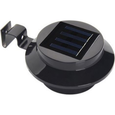 Solar-LED-Außenleuchte für Garten, Hof, Wand, Dachrinne, Zaun, mit Halterung. (1/5)