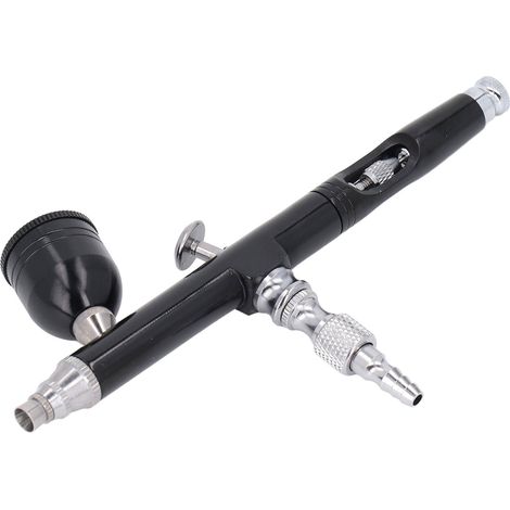Kit aérographe 6 cc pour peinture de maquettes, peinture murale, réparation de meubles et pâtisserie (diamètre 0,3 mm) (1/5)