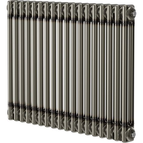 Colosseum Raw Metal 600mm x 812mm Double Panel Radiator (1/5)