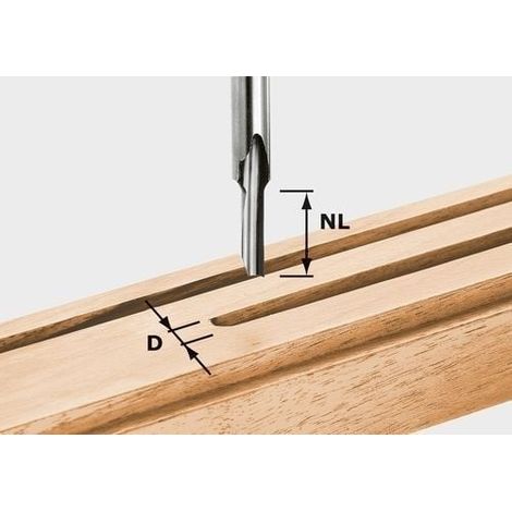 490943 Festool Fraise à rainurer HS S8 D 5/12