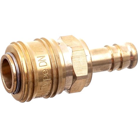 Acoplamiento rápido neumático de 10 mm, tipo alemán, para conector de manguera de compresor.