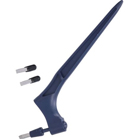 Kit de découpe et de sculpture rotatif à 360° pour travaux manuels (bleu foncé) (1/5)