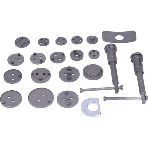 Kit d'outils pour étriers de freins à disque de voiture, adaptateur en acier au chrome-vanadium, outil de rembobinage magnétique (1/5)