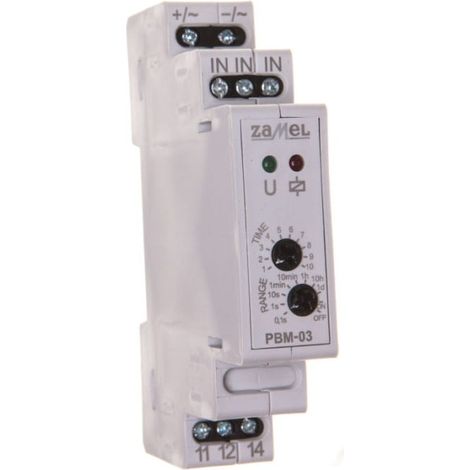 Relé biestable con temporizador 24V ACDC PBM0324V EXT10000066