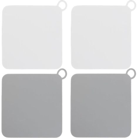 Sollbry 4pcs Bouchon de Fuite de Sol en Silicone résistant aux odeurs, Bouchon de vidange en Silicone, Couvercle de Fuite de Sol pour Cuisine, Salle de Bains et buanderie évier et égout (1/5)