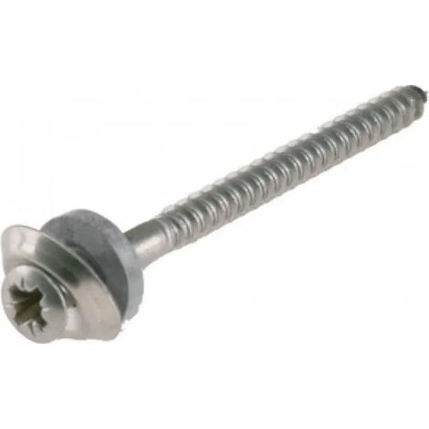 SUKI 6180800 A2 VITE LEGNO INOX PZ 4,5 X 25 CON RONDELLA IMPERMEABILE 25 PEZZI