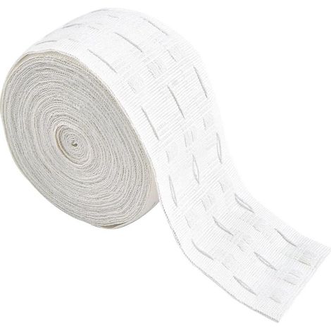 10 Meter Gardinenband, Gardinenkopf, koreanisches Faltgardinenband, Gardinenband mit Kordelzug. (1/5)